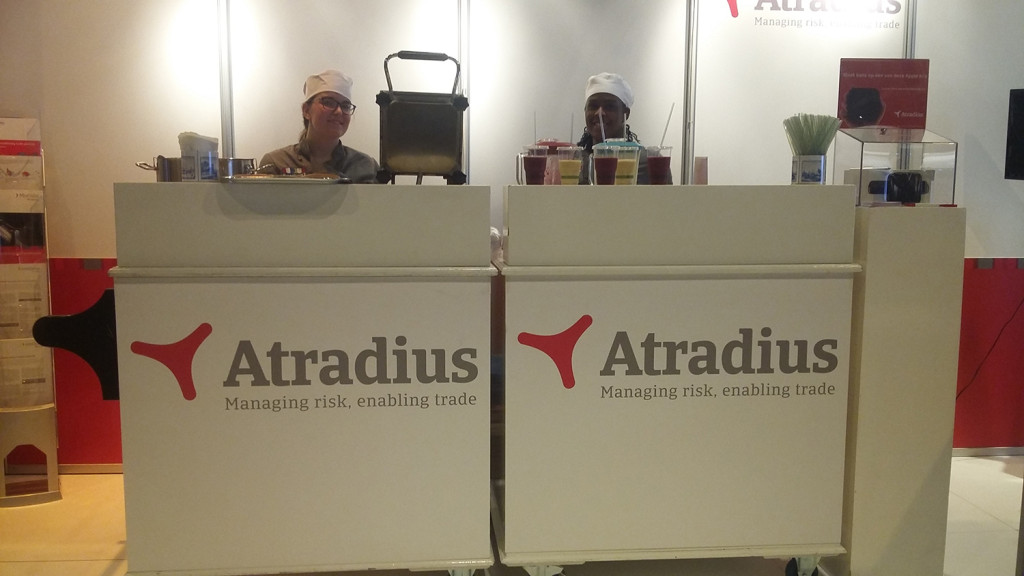 Verse smoothies voor de bezoekers van Atradius
